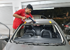 Technician at work